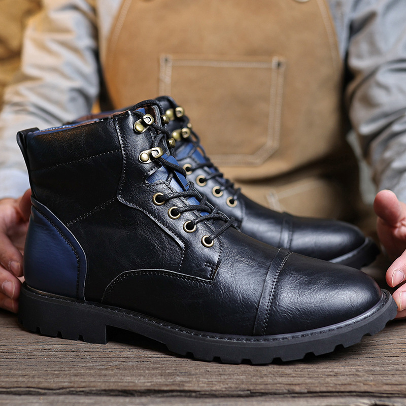 Fashion High Top Working Wear Style Boots foto 3