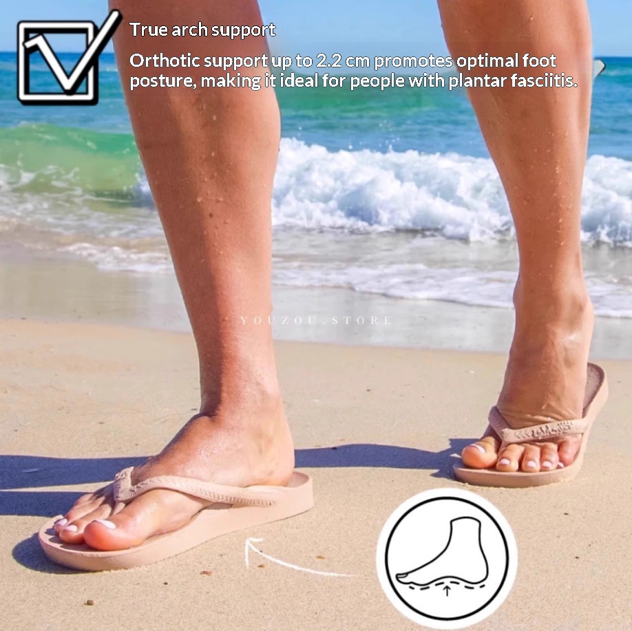 Non-slip Lightweight Arch Support Flip-flops foto 5
