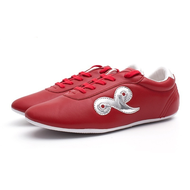 Soft Sole Top Layer Cowhide Tai Chi Shoes foto 4