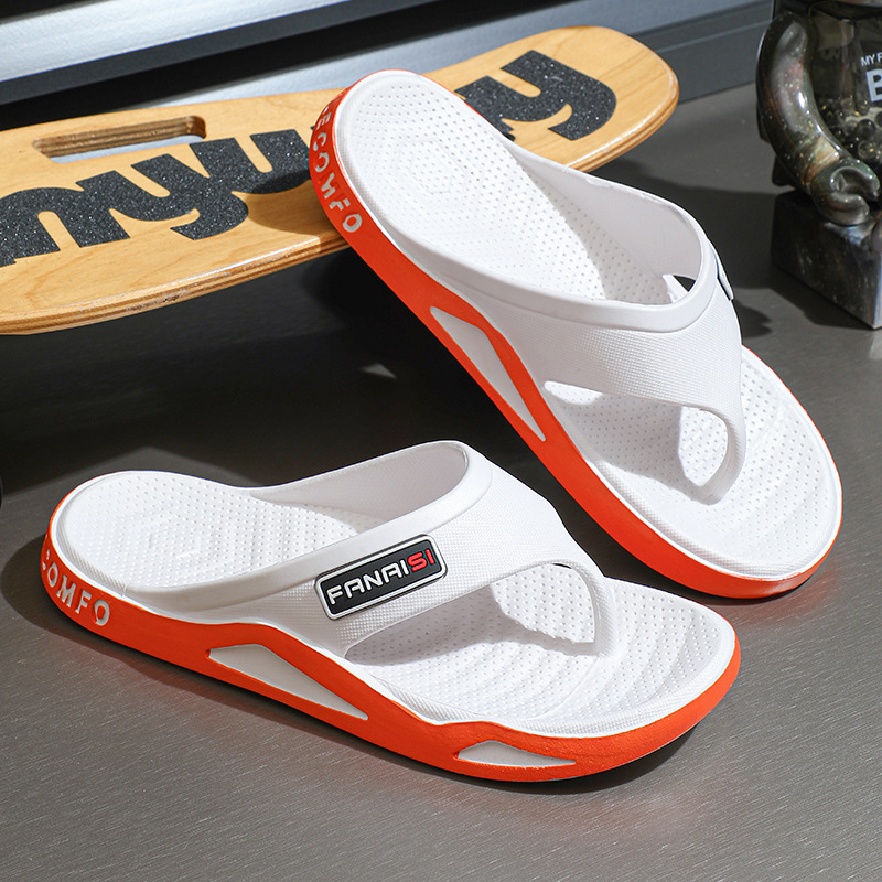 Men's Wear-resistant Casual Outdoor Wear Slippers For Summer Soft Back Thick Back Fashion Flip-flop foto 4